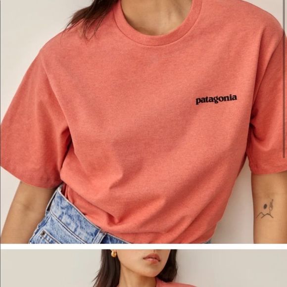 Reformation Patagonia Men's P-6 Logo Responsibili-Tee - Picture 7 of 7